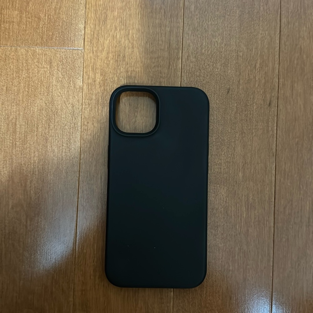 iPhone 13 Black Silicone Case
